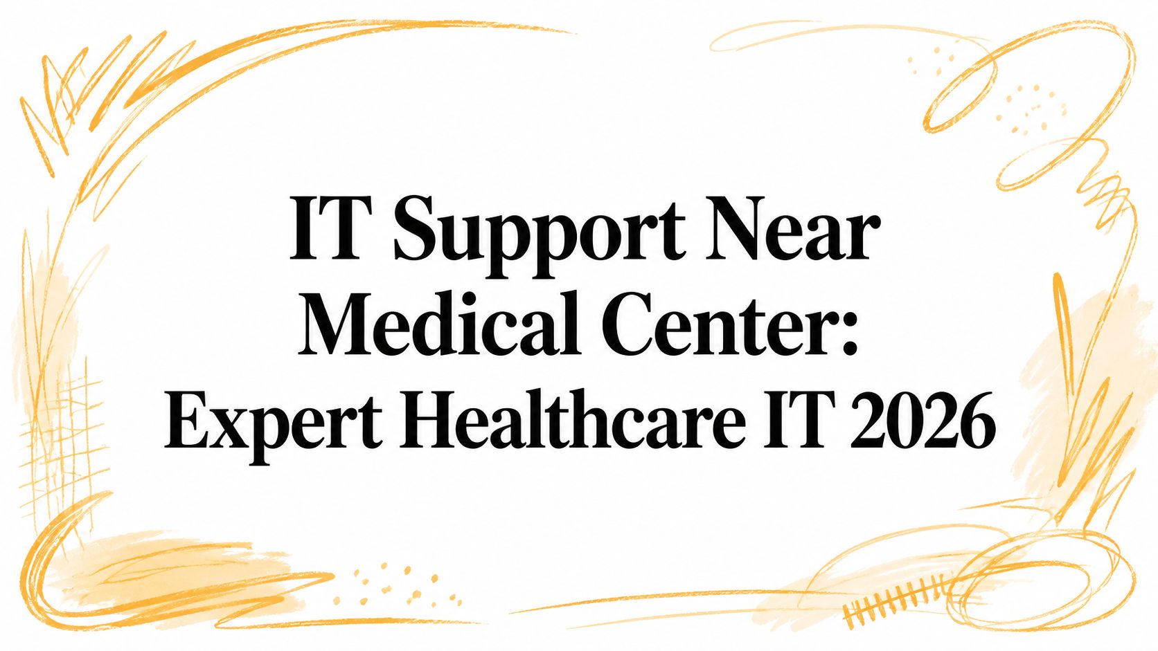 IT Support Near Medical Center: Expert Healthcare IT 2026