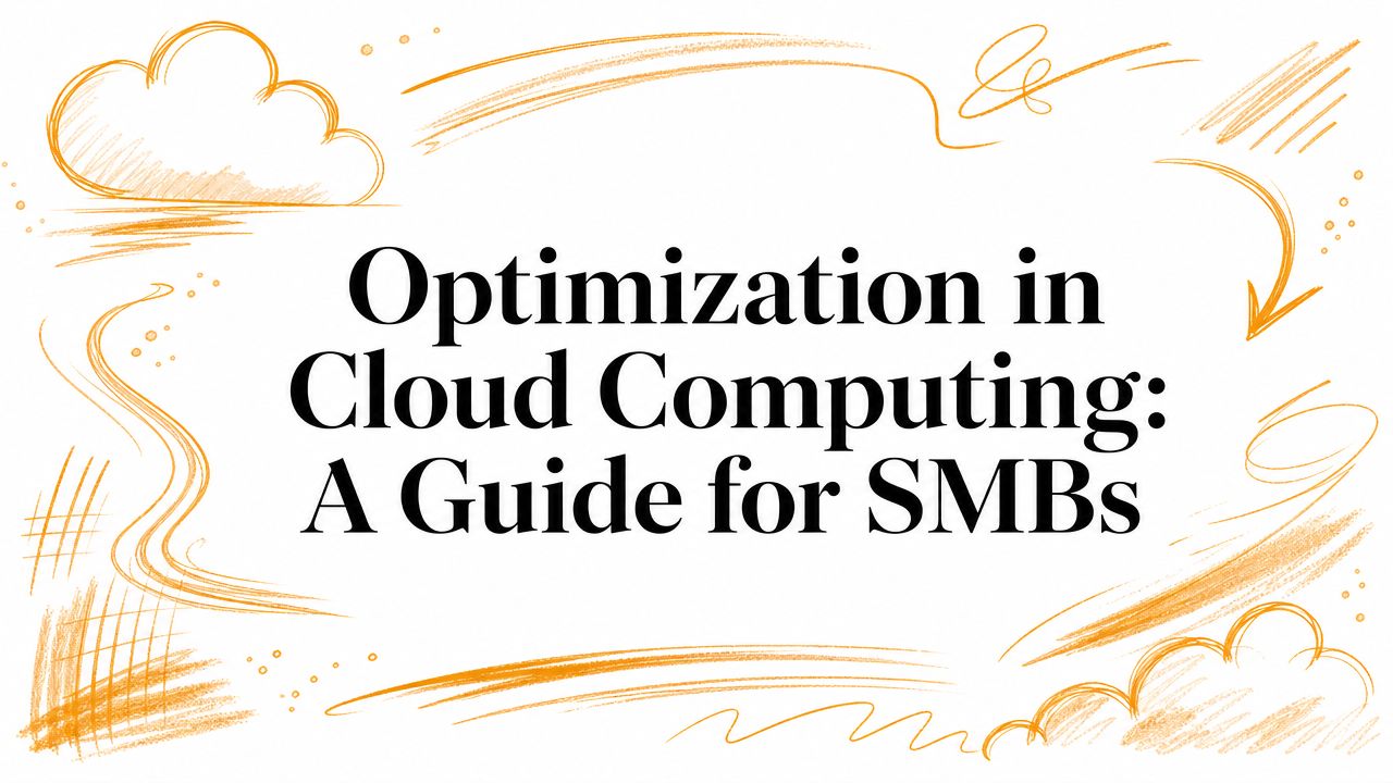 Optimization in Cloud Computing: A Guide for SMBs