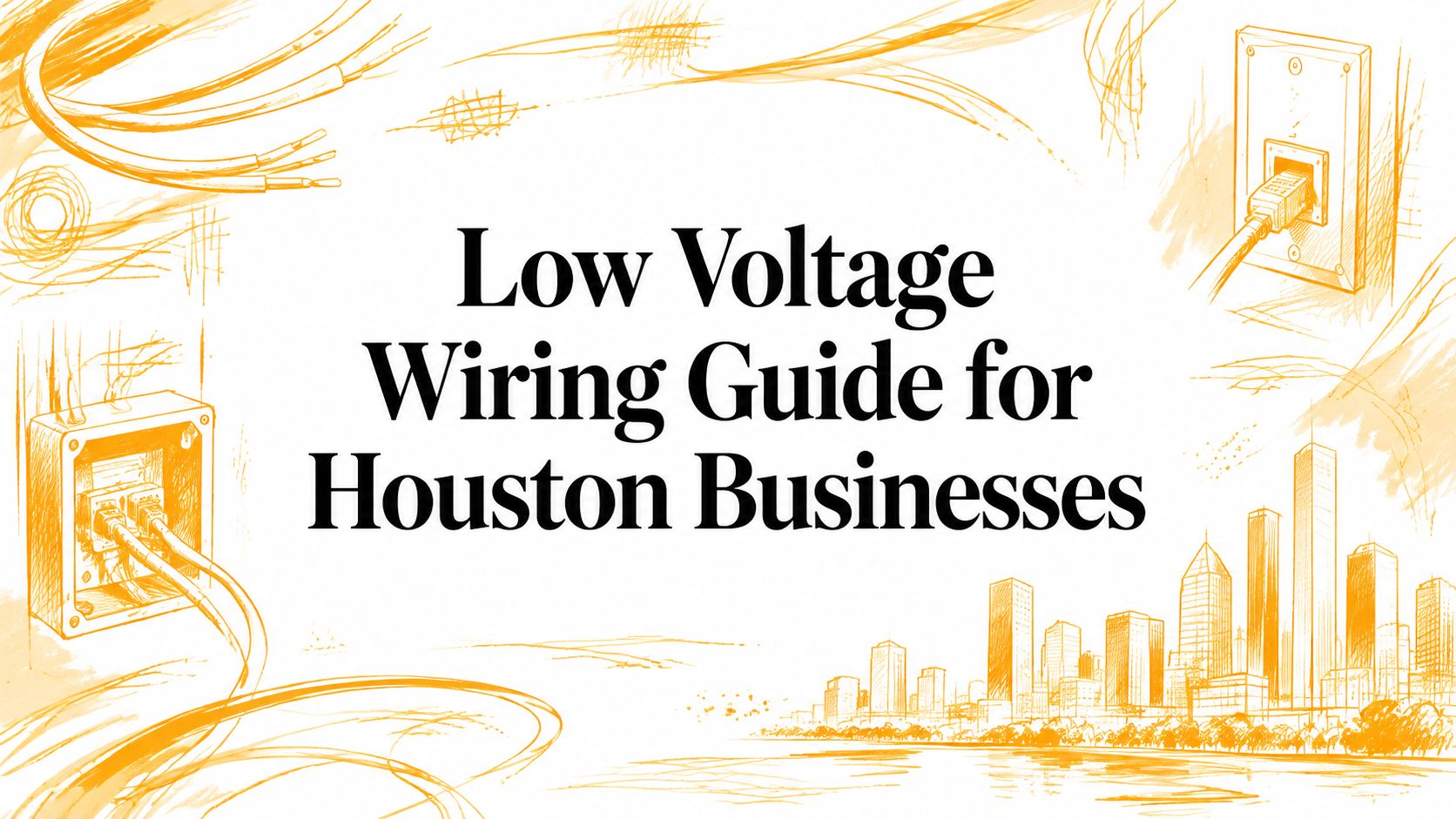 Low Voltage Wiring Guide for Houston Businesses